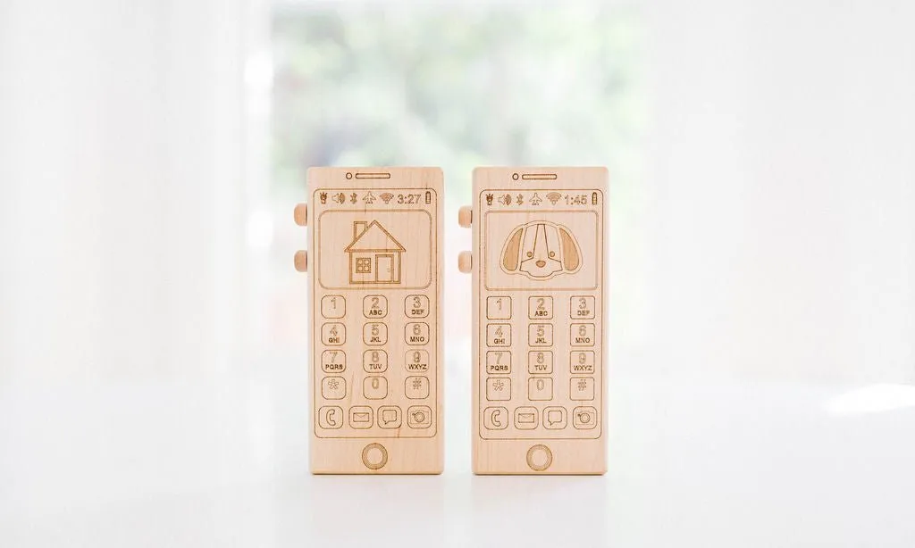 Wooden Toy Phone